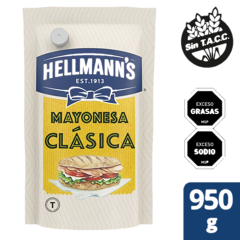 Mayonesa Hellmann's Doy Pack 1000 Ml