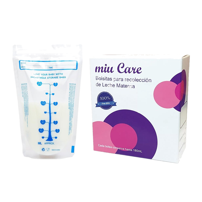 Bolsas Para Leche Materna Miu 30 Unidades