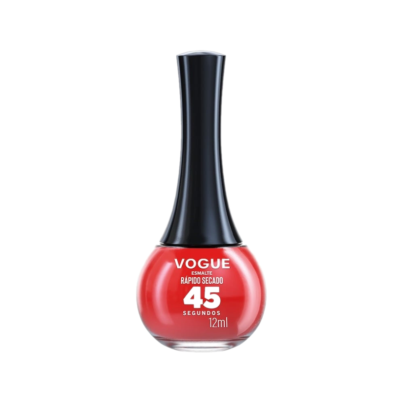 Esmalte Vogue Rápido Secado Rojo Antojo 12 Ml