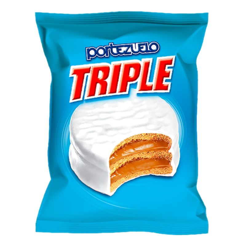 Alfajor Portezuelo Nieve Triple 55 G