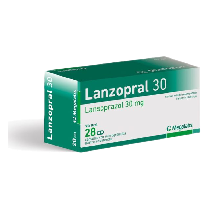 Lanzopral 30 Mg X 28 Comprimidos