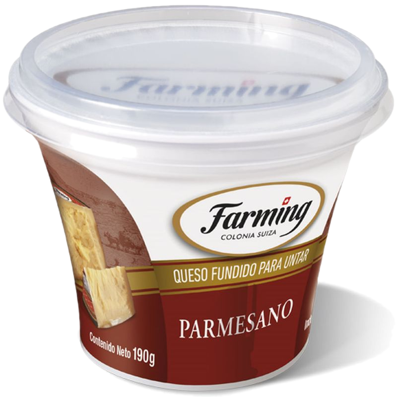 Queso Untable Parmesano Farming 190 G