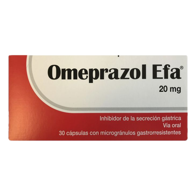 Omeprazol Efa 20 Mg X 30 Comprimidos