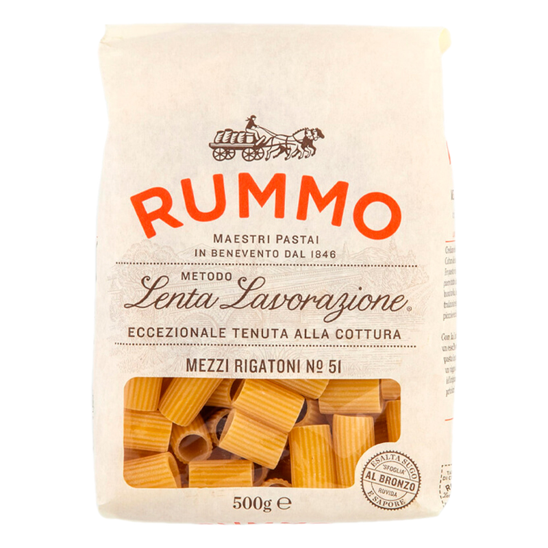 Fideos Mezzi Rigatoni Rummo 500 G