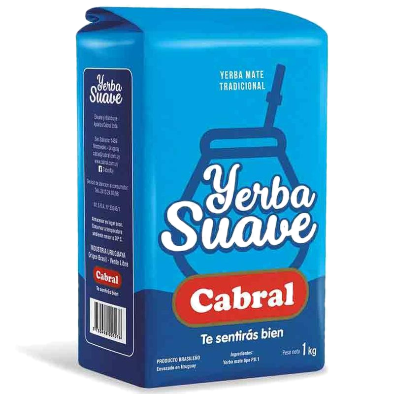 Yerba Cabral Suave 1 Kg