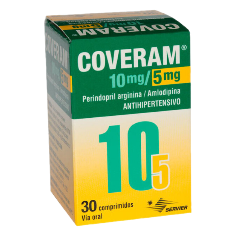 Coveram 10/5 Mg X 30 Comprimidos