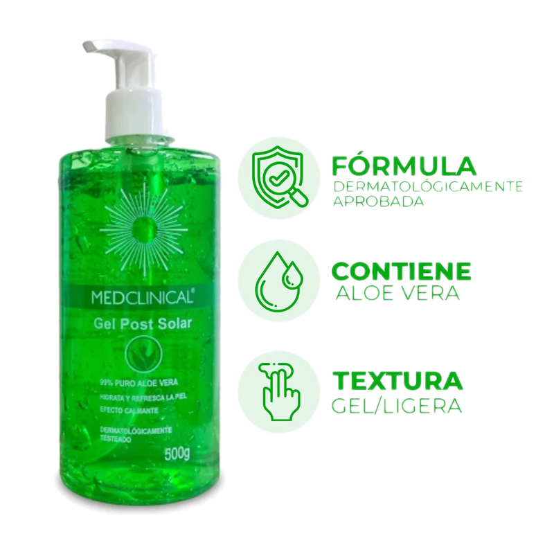Gel Post Solar Medclinical Aloevera 500 G
