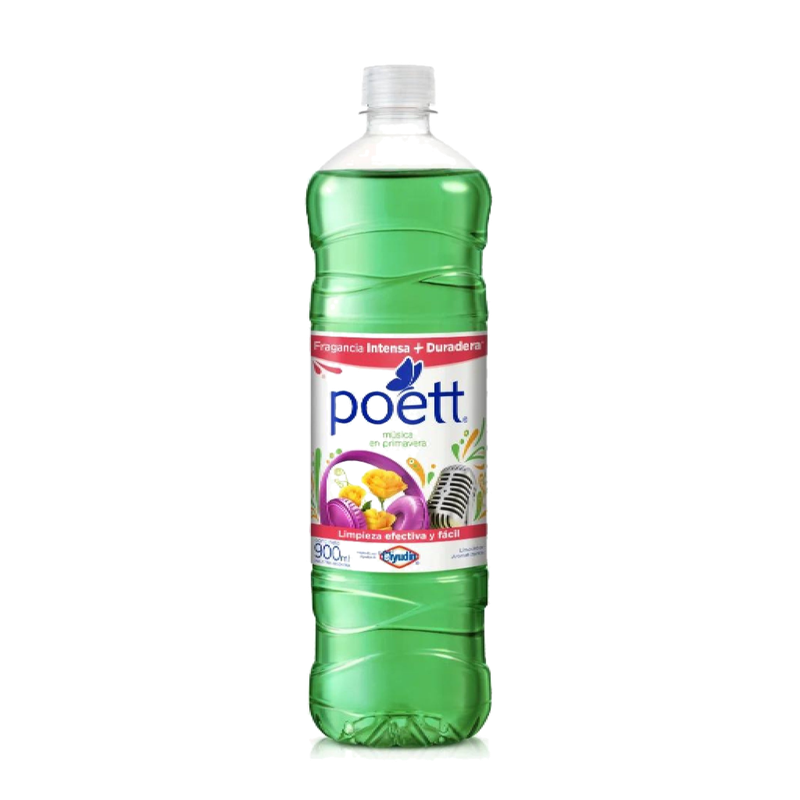 Limpiador Liquido Poett Música En Primavera 900 Ml