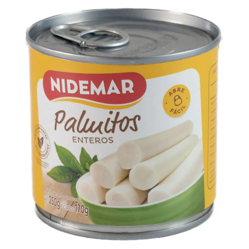 Palmitos Entero Nidemar 250 G