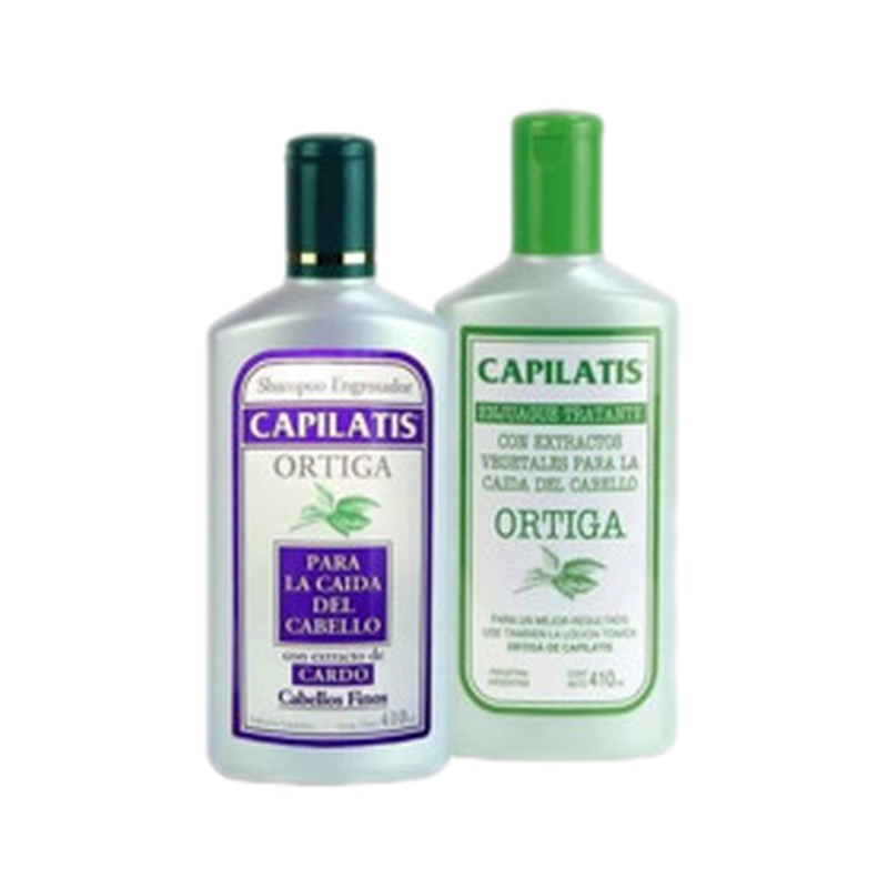 Capilatis Shampoo Ortiga Cardo + Acondicionador Pack (410 + 410 Ml)