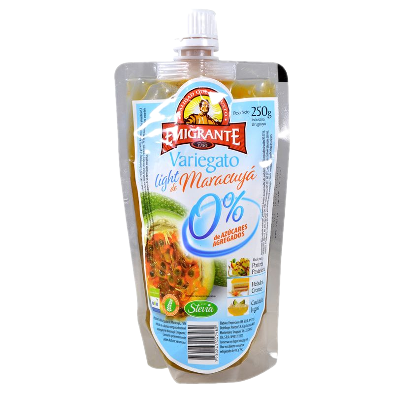 Pulpa De Fruta Emigrante Maracuya 0% 250 G