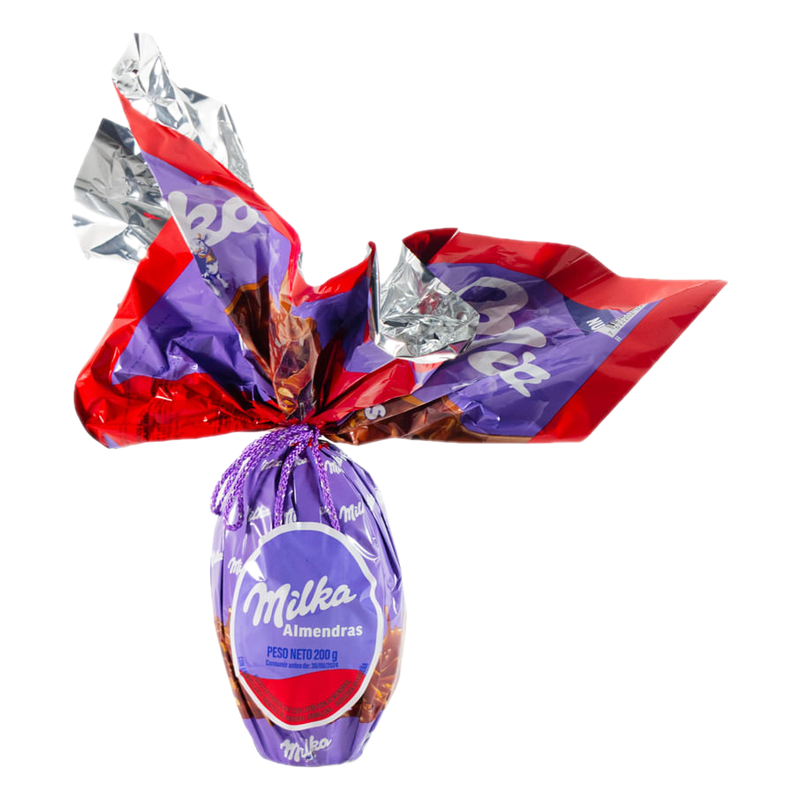 Huevo De Pascua Milka Chocolate Con Leche Y Almendras 200 G