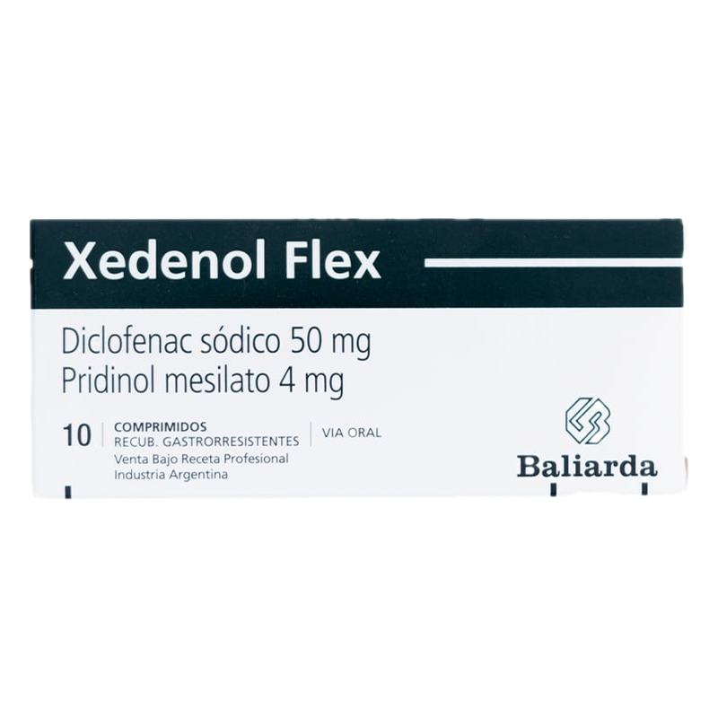 Xedenol Flex X 10 Comprimidos