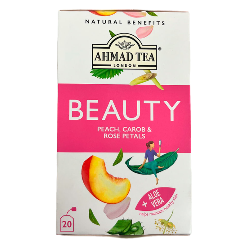 Infusión Ahmad Tea Benefits Beauty 20 Sobres