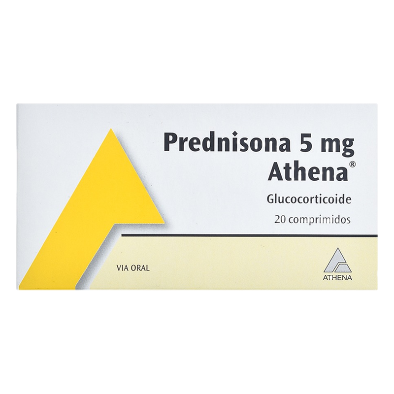 Prednisona Athena 5 Mg 20 Unidades