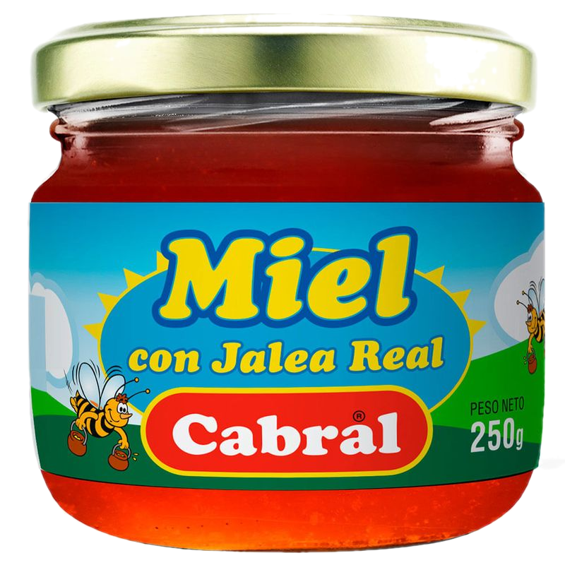 Jalea Real Con Miel Cabral 250 G