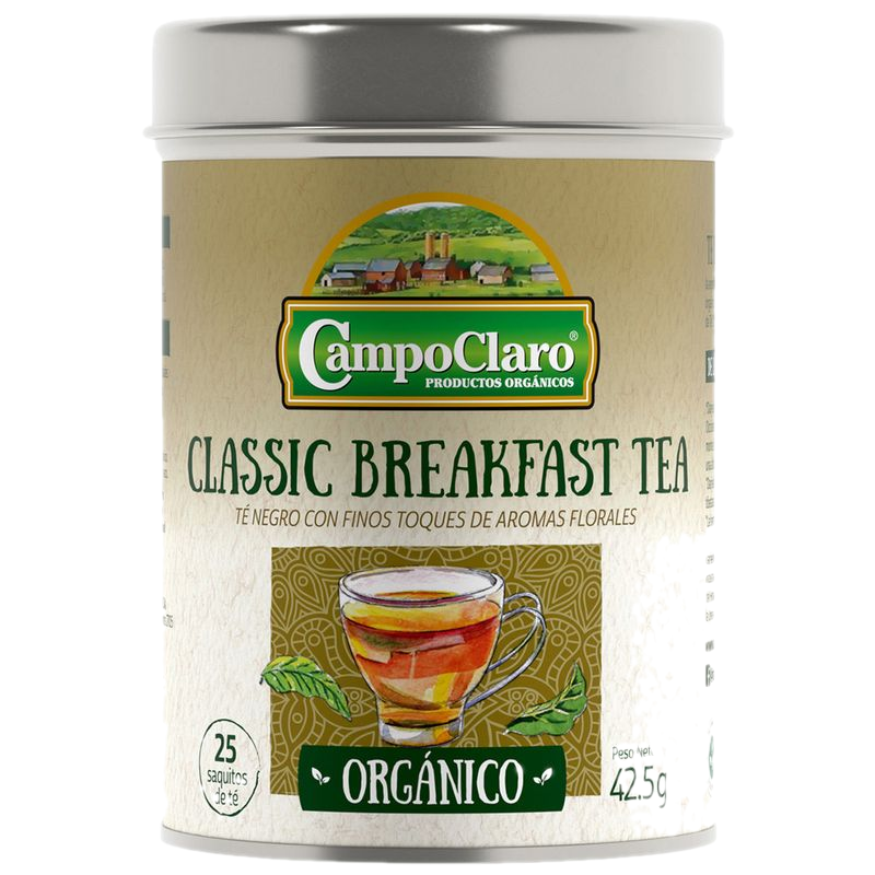 Té Orgánico Campoclaro Classic 25 Unidades
