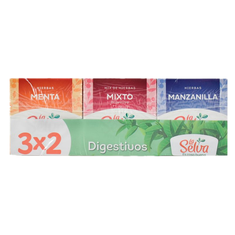 Pack 3 X 2 Digestivos X 10 La Selva