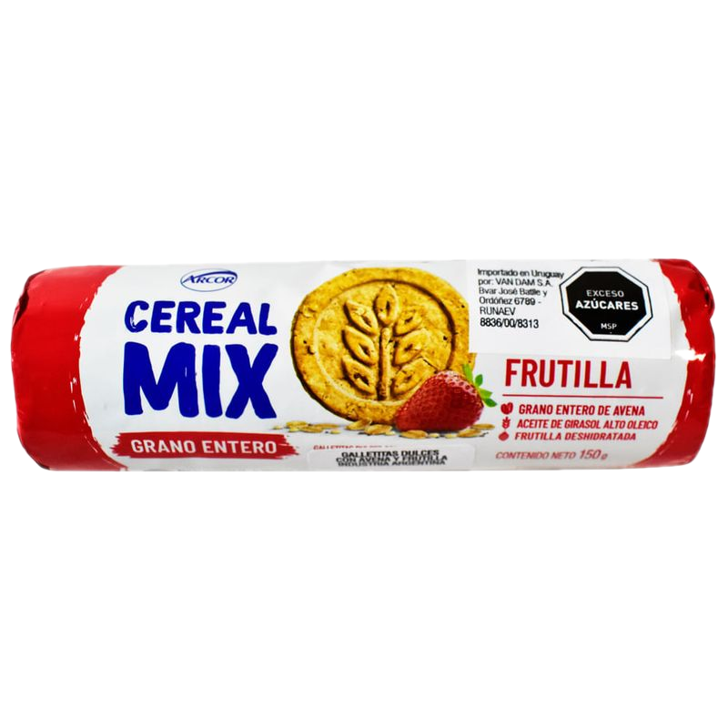 Galletitas Cereal Mix Frutilla 150 G