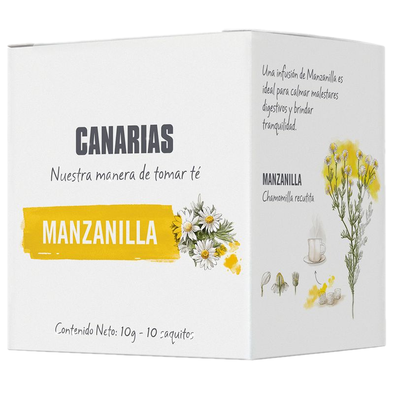 Té Manzanilla Canarias 10 Sobres