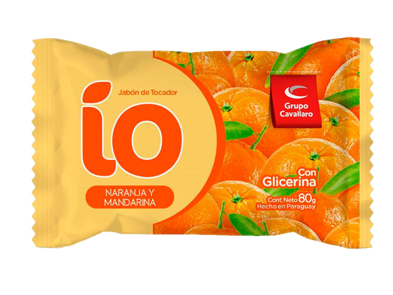Jabon De Tocador Io Amarillo 80 G