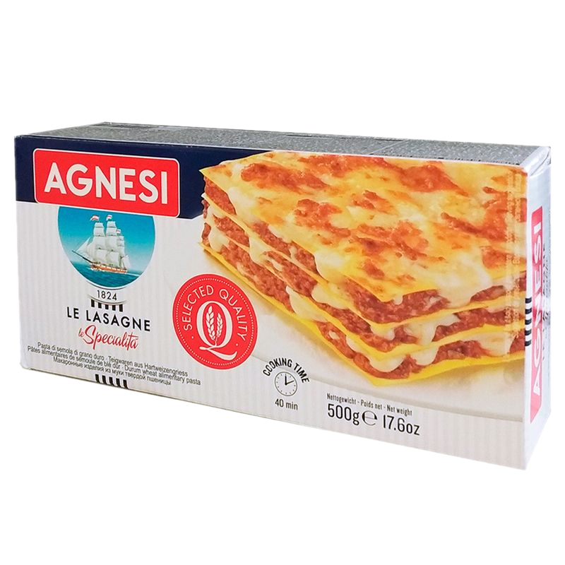 Lasaña Agnesi Nº87 500 G