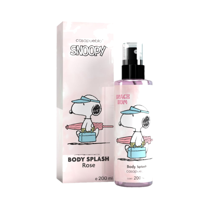 Body Splash Casapueblo Snoopy Rose Flower 200 Ml
