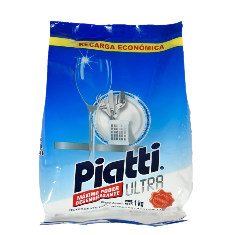 Detergente Para Maquina Lavavajilla Piatti Recarga 1 Kg