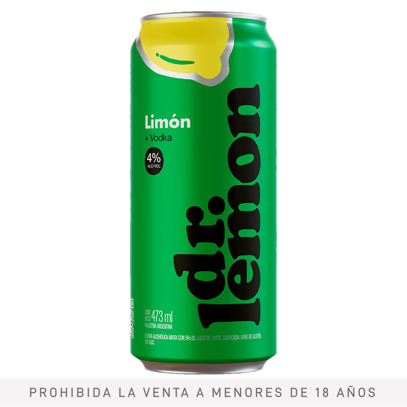 Vodka Dr. Lemon Limón 473 Ml
