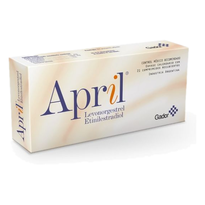April X 21 Comprimidos