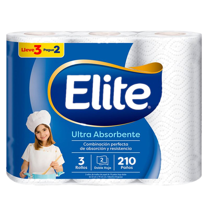 Rollo De Cocina Elite Ultra 3 X 2