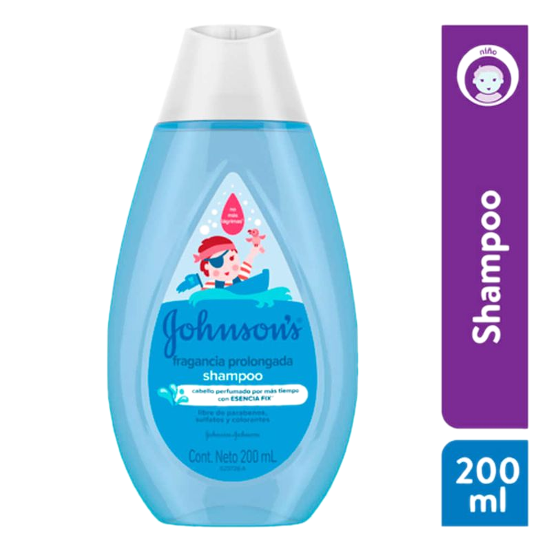 Shampoo Johnson's Baby Fragancia Prolongada 200 Ml