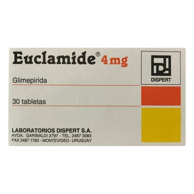 Euclamide 4 Mg X 30 Comprimidos
