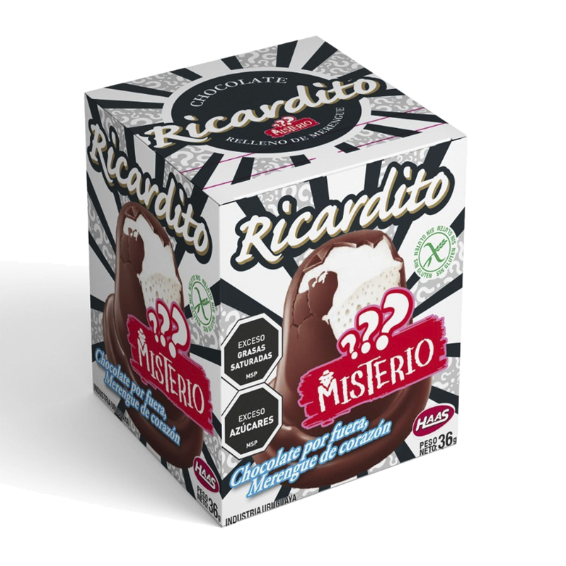 Chocolate Con Merengue Haas Ricardito Pasion Sabor Frutilla
