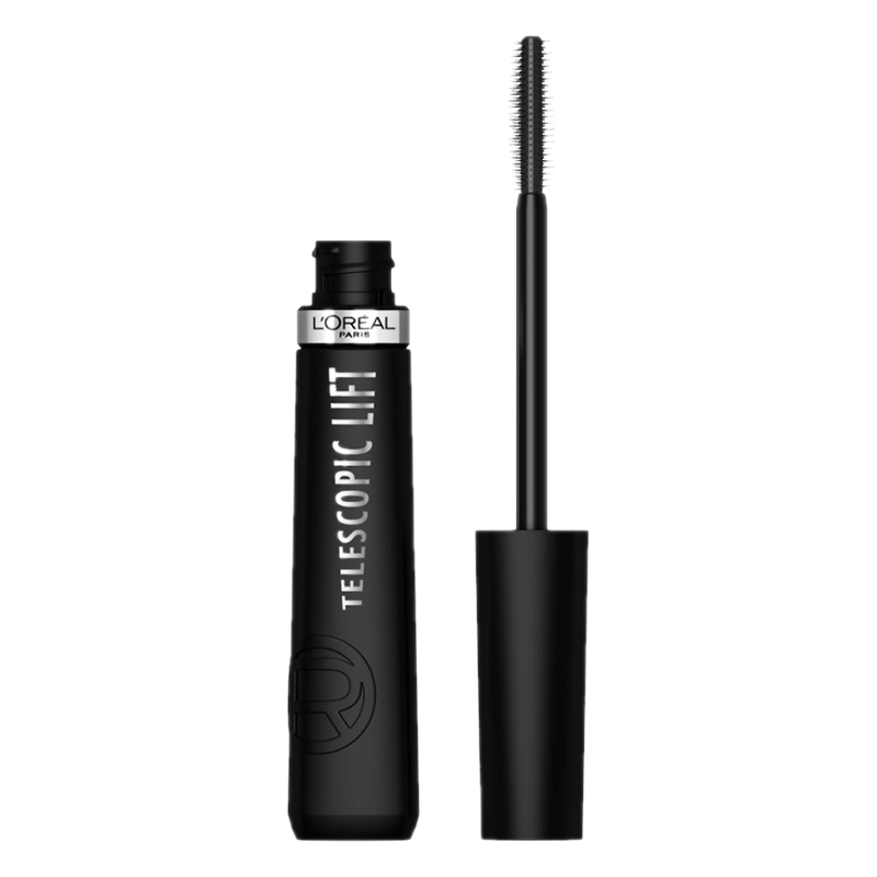 Máscara De Pestañas L'oréal Telescopic Lift Washable Negro