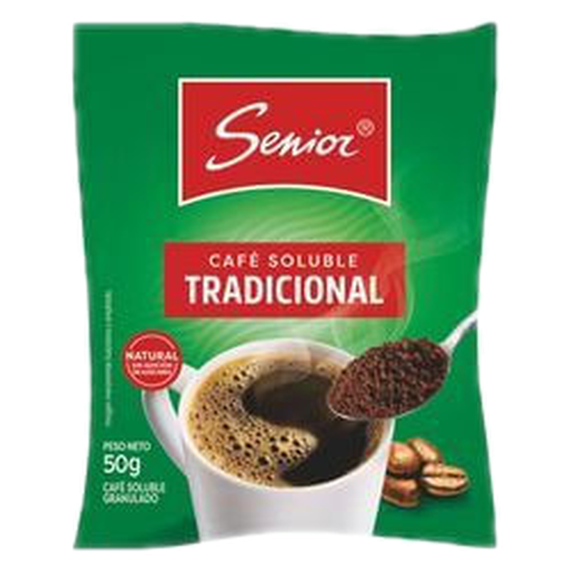 Cafe Senior Instantaneo Sachet 50 G
