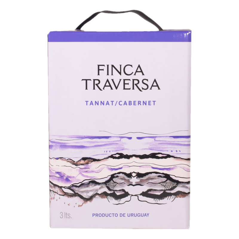 Vino Finca Traversa Tinto Tannat Y Cabernet 3 L