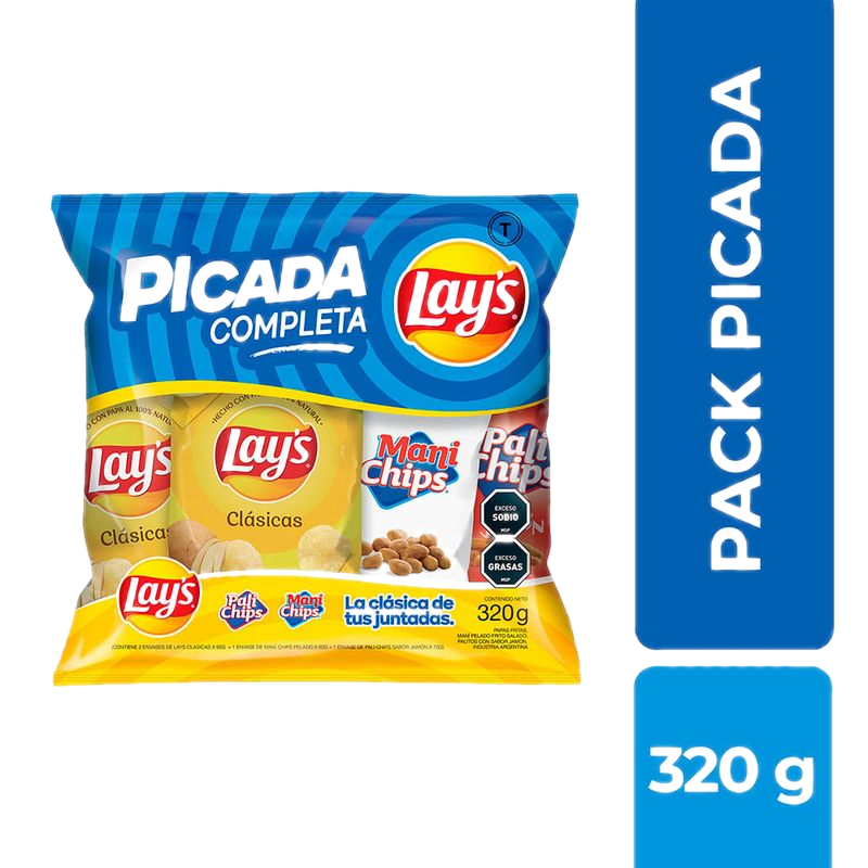 Pack Picada Completa Lay's 320 G