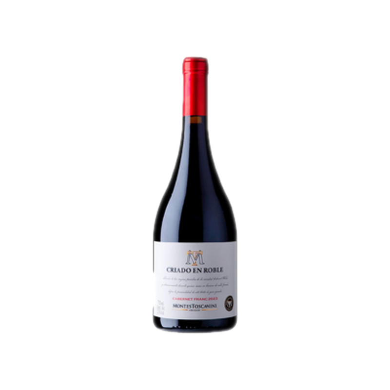 Vino Montes Toscanini Criado En Roble Cabernet Franc 750 Ml