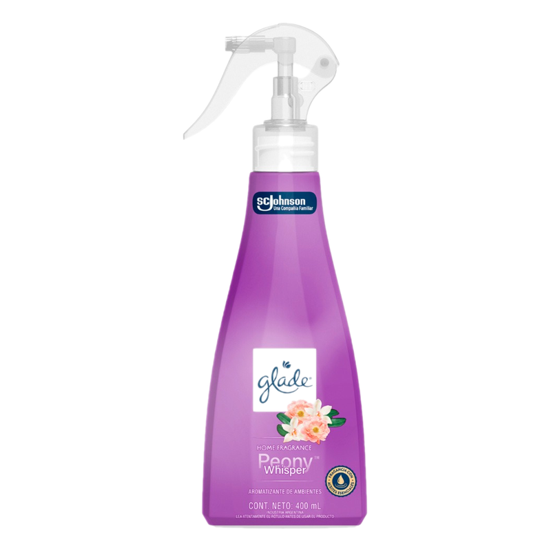 Aromatizante De Telas Glade Peony Whisper 400 Ml