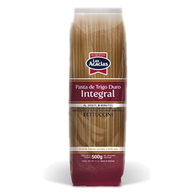 Fideos Las Acacias Integrales Fetuccini 500 G