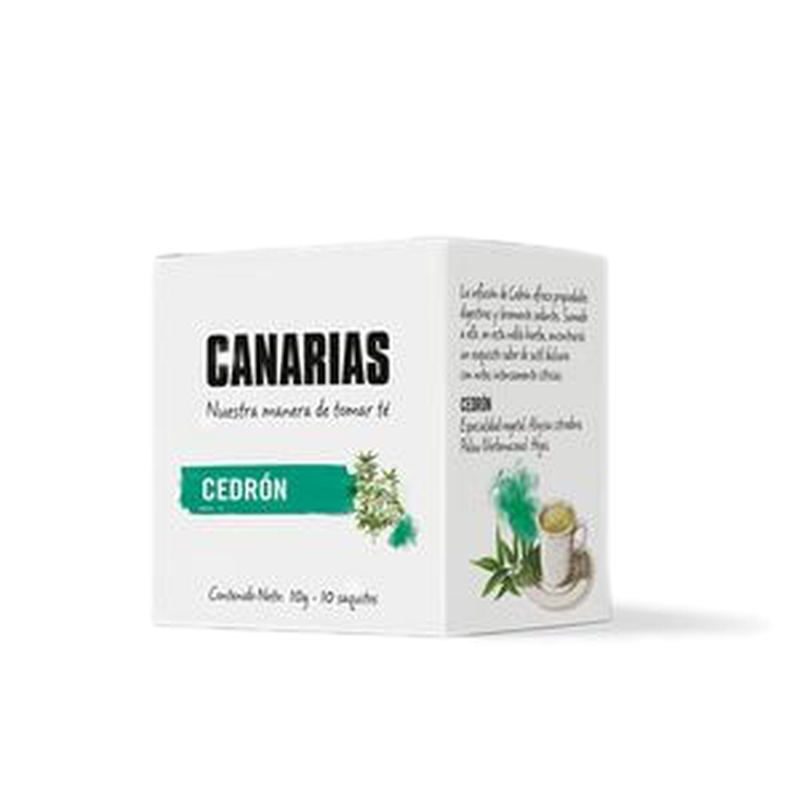 Te Canarias Hierbas Cedron 10 Sobres