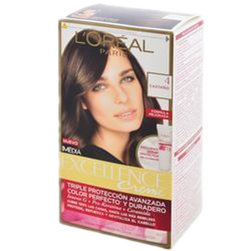Coloracion Loreal Excellence Tono 4