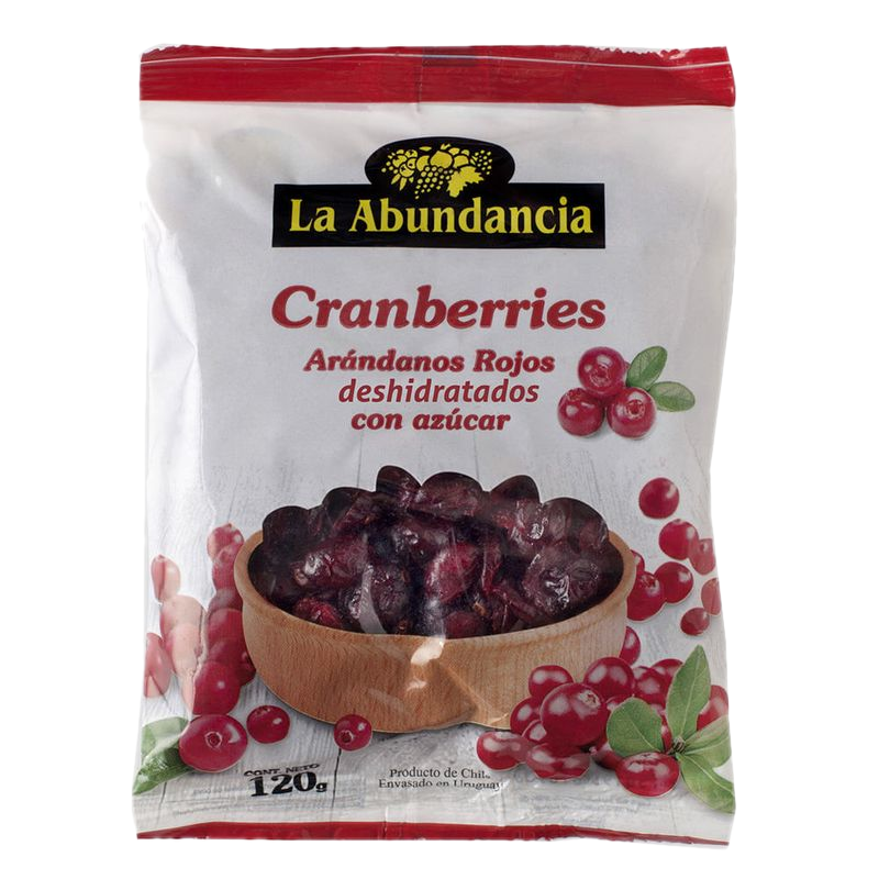 Arándanos Deshidratados La Abundancia 120 G