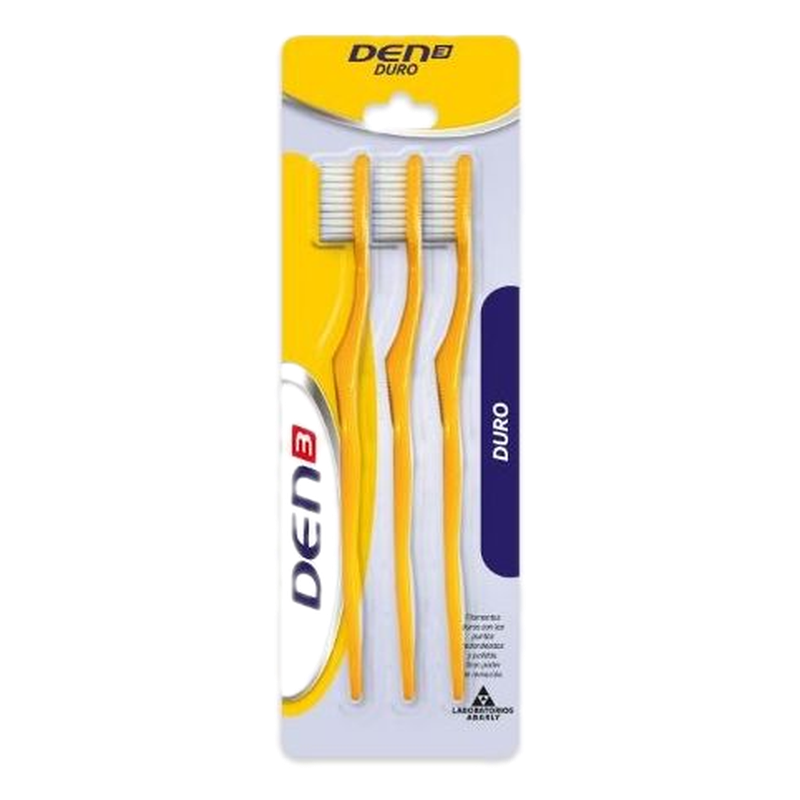 Den 3 Cepillo Duro 3 Unidades