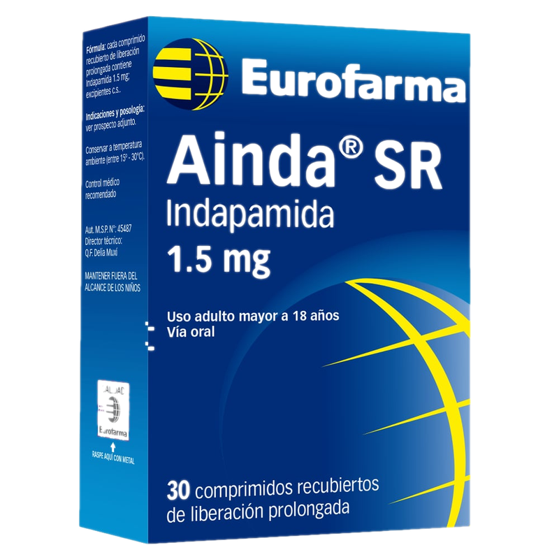 Ainda Sr 1.5 Mg 30 Comprimidos Recubiertos Lp