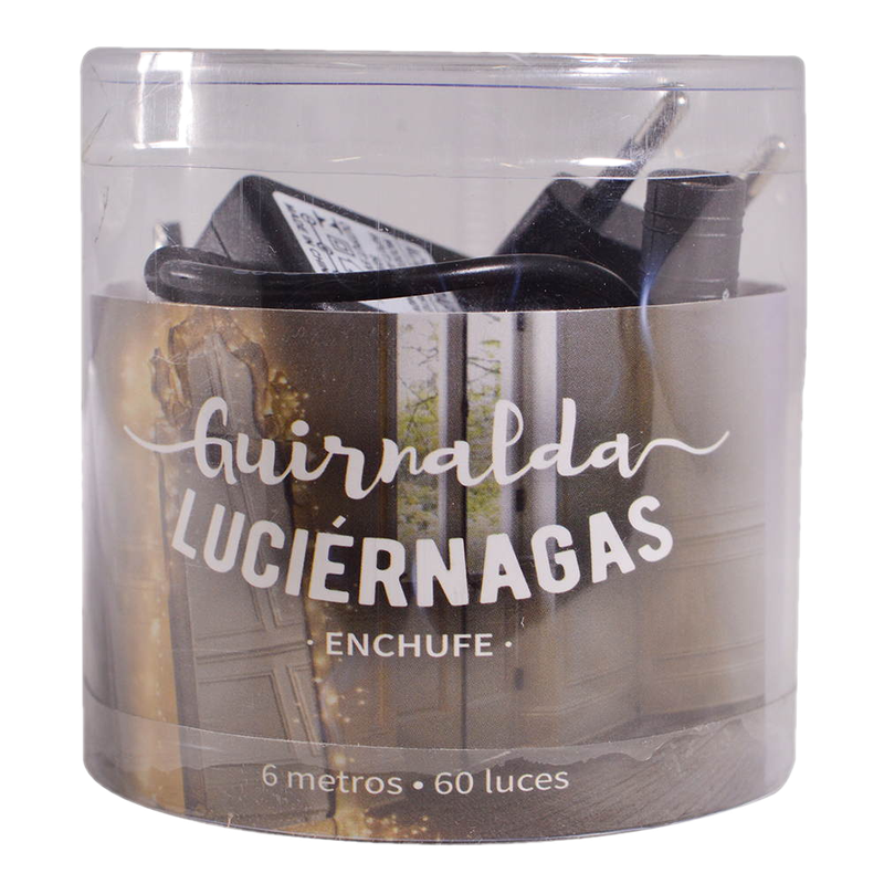 Guirnalda Luciérnagas 6 Metros 60 Luces