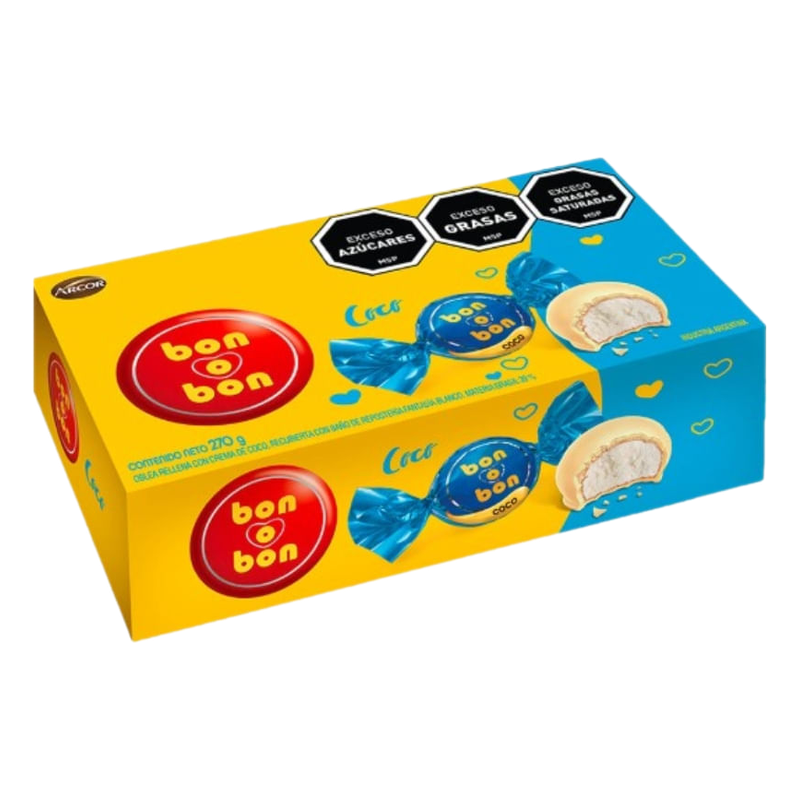 Bombonera Bon O Bon Coco 270 G