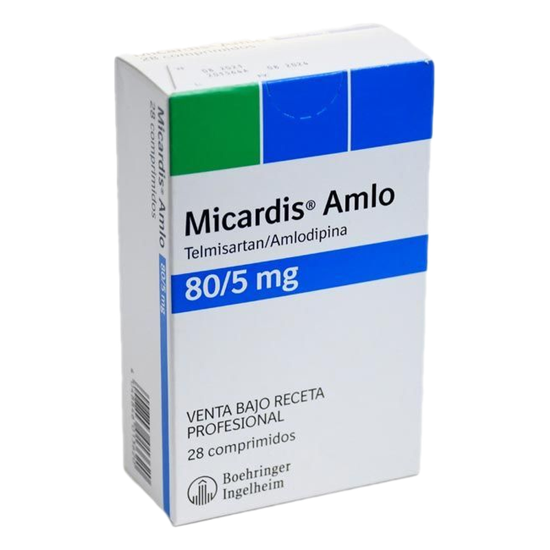 Micardis Amlo 80 5 Ml X 28 Comprimidos