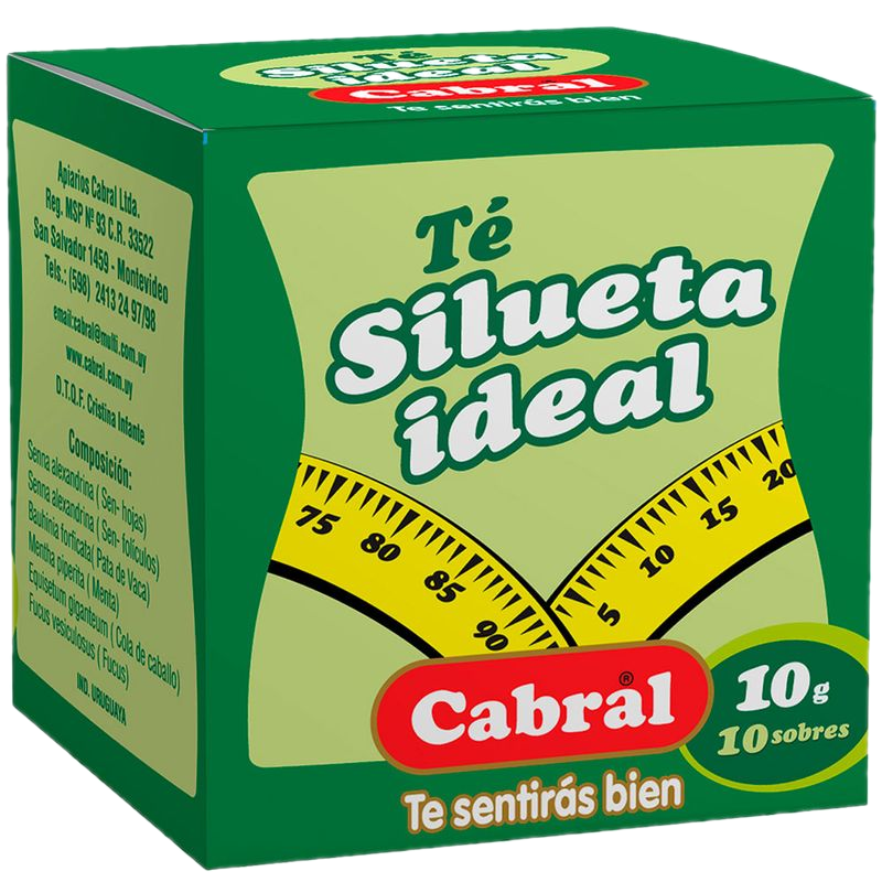 Té Cabral Silueta Ideal 10 Unidades
